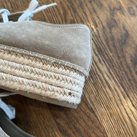 💕HP💕 Miu Miu Deserto Suede Espadrille Platform Sneakers - Picture 8 of 16